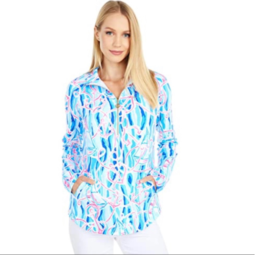Lilly Pulitzer Round Hem Skipper Popover